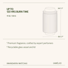 Load image into Gallery viewer, La Jolie Muse Amélie Candle Collection, 19 oz.