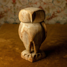 Load image into Gallery viewer, Hand Carved Folk Art Owl