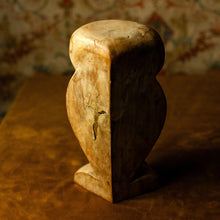 Load image into Gallery viewer, Hand Carved Folk Art Owl