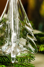 Load image into Gallery viewer, Simon Pearce Spruce Glass Evergreen Tree, 10"