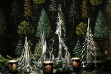 Load image into Gallery viewer, Simon Pearce Spruce Glass Evergreen Tree, 10"
