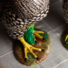 Load image into Gallery viewer, Vintage Majolica Hen & Rooster Pair