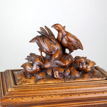 Load image into Gallery viewer, German Black Forest Carved Cigar Box, 1880s