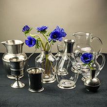Load image into Gallery viewer, Lugano Pewter Floral Cup, Handcrafted in Italy