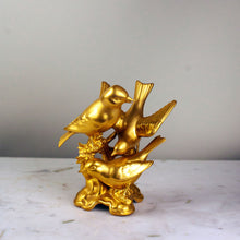 Load image into Gallery viewer, Vintage Gerold Porzellan Porcelain Handpainted Ceramic Bird Trio