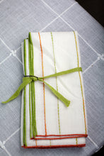 Load image into Gallery viewer, Porto Grass Paprika Napkins, Set of 4