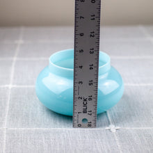 Load image into Gallery viewer, Blue Blown Glass Bowl
