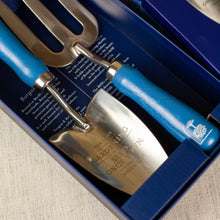 Load image into Gallery viewer, Burgon & Ball British Meadow Wood Handled Trowel & Fork Set