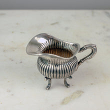 Load image into Gallery viewer, European Silver Creamer and Sugar Set