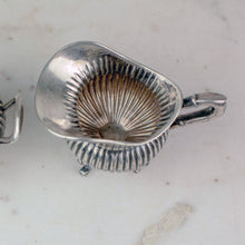 Load image into Gallery viewer, European Silver Creamer and Sugar Set