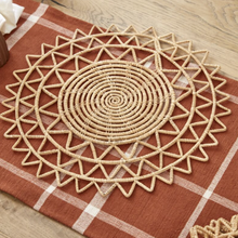 Load image into Gallery viewer, Bayberry Rattan Placemats, Set of 4