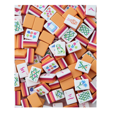 Load image into Gallery viewer, Mahjong Set, Palm Paradise/Sunset