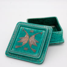 Load image into Gallery viewer, Double Bird Gustavsberg Argenta Box