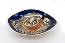 Load image into Gallery viewer, Syliva Leuchovius Blue Bird Bowl - c.1960