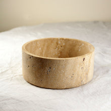 Load image into Gallery viewer, Stone Fruit Bowl, Travertine