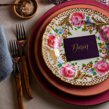 Load image into Gallery viewer, Reizenstein Hand Painted Floral Luncheon Plates, Set/10