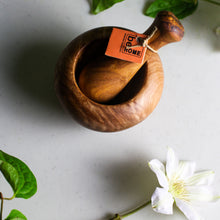 Load image into Gallery viewer, Olive Wood Mortar & Pestle