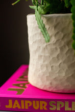 Load image into Gallery viewer, Handmade Porcelain Coil Oval Vase