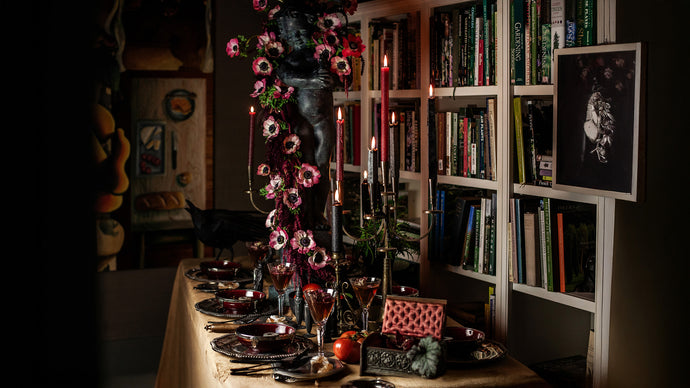 In the Library, With the Candlestick