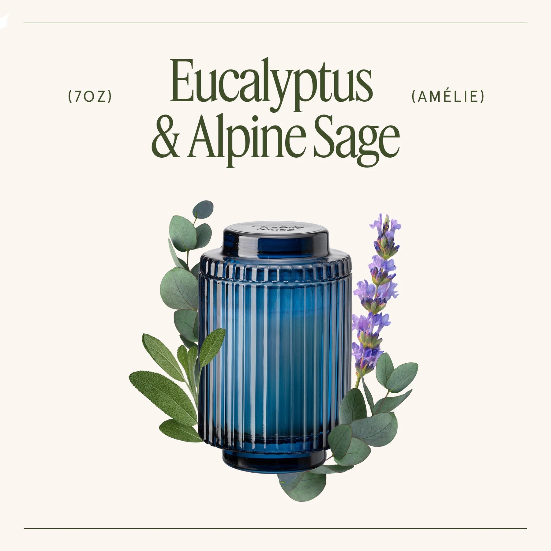 La Jolie Muse Amélie Candle Collection, 7 oz