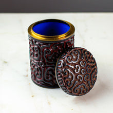 Load image into Gallery viewer, Hand Carved Cinnabar Jar
