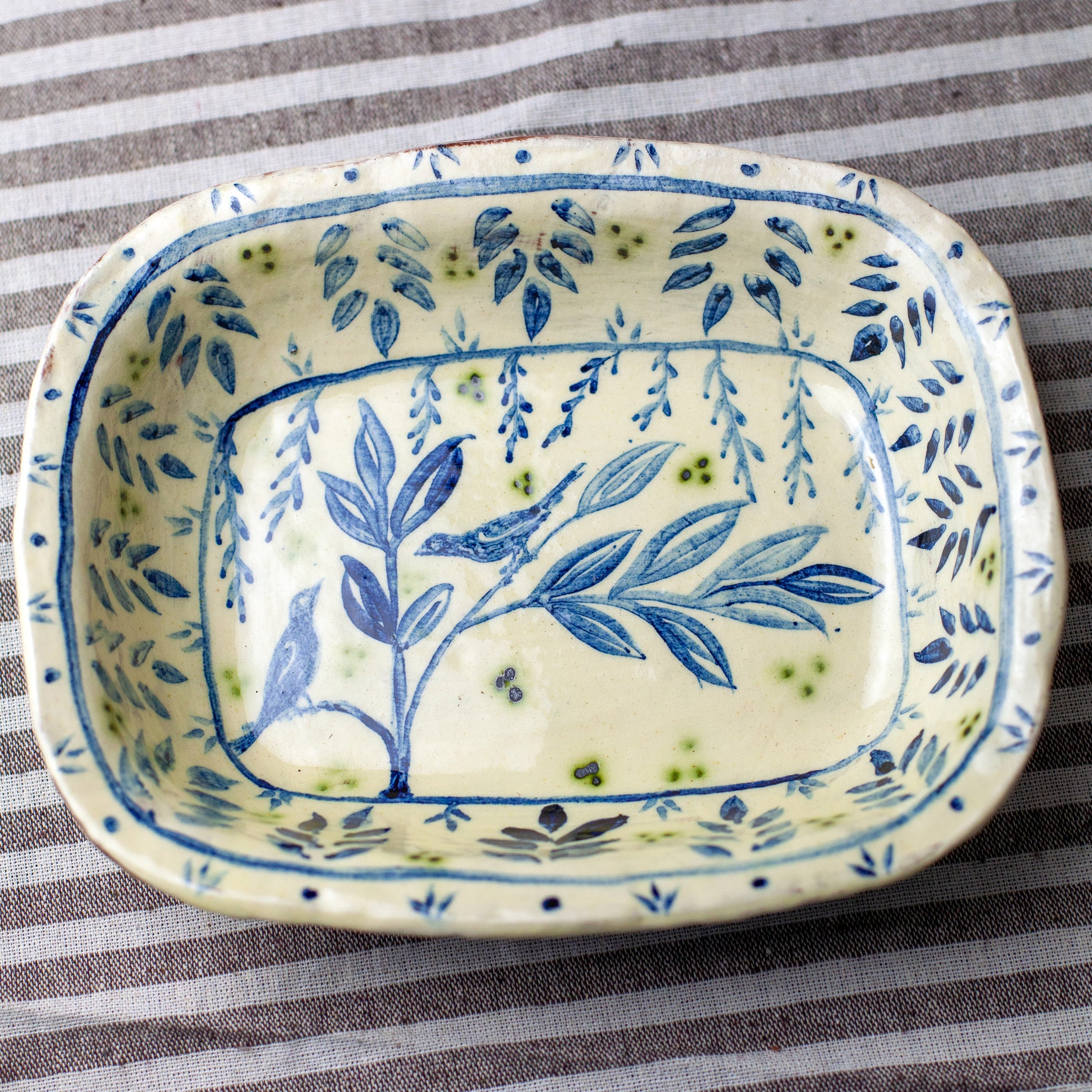 Adrift Pottery Slipware Dish, Wales
