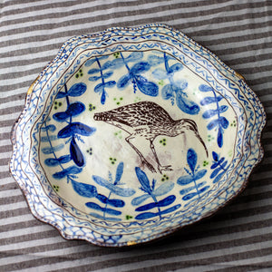 Adrift Pottery Bullfinch Bowl, Wales