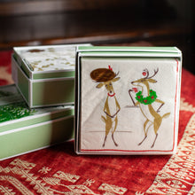 Load image into Gallery viewer, Caspari Holiday Paper Cocktail Napkin Box Set
