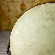 Load image into Gallery viewer, Brown Leather Round Trays
