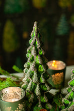 Load image into Gallery viewer, Glass Tree w/ Glitter, 10&quot;
