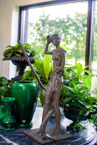 Nicola Simbari Bronze Sculpture - Untitled Nude, 1994