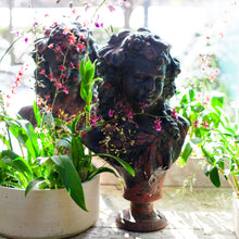 Load image into Gallery viewer, Cast Iron Late Victorian Pair of Busts
