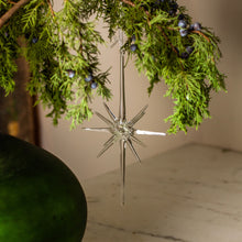 Load image into Gallery viewer, 9&quot; Glass Starburst Ornament, Set of 3
