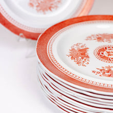 Load image into Gallery viewer, Spode Fitzhugh Red Dinner Plates, Set Of 12
