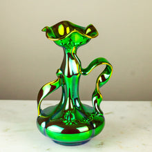 Load image into Gallery viewer, Zsolnay Eosin Ribbon-Ear Vase
