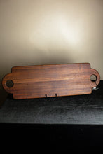 Load image into Gallery viewer, Rough Sawn Detroit Walnut Charcuterie Board, 24"
