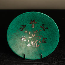 Load image into Gallery viewer, Wilhelm Kage Gustavsberg Argenta Footed Bowl with Flower Motif
