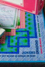 Load image into Gallery viewer, Mahjong Set, Palm Paradise/Sunset
