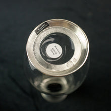 Load image into Gallery viewer, Tall Carafe with Pewter Collar, Handcrafted in Italy
