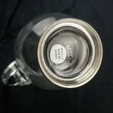 Load image into Gallery viewer, Glass and Pewter Pitcher, Handcrafted in Italy, Half Liter
