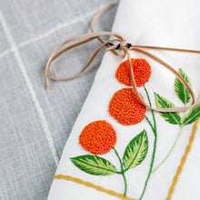 Load image into Gallery viewer, Orange Blossom Napkins, Set of 4
