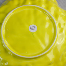 Load image into Gallery viewer, Portuguese Secla Yellow Cabbageware Bowl
