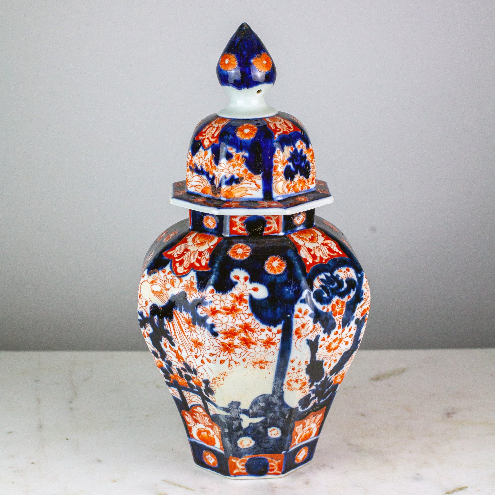 Imari Lidded Jar