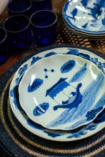 Load image into Gallery viewer, East Asia Blue and White Plates, Set of 2
