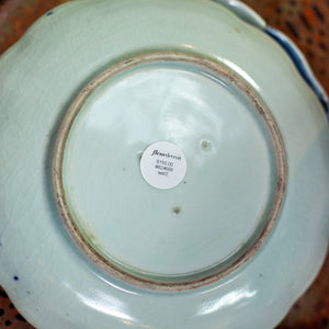 East Asia Blue and White Plates, Set of 2