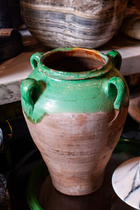European Terracotta Oil with Jar 4 Handles