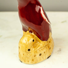 Load image into Gallery viewer, Chinese Red Porcelain Parrot
