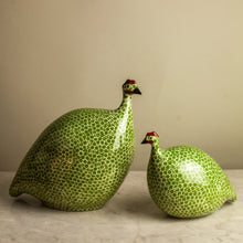 Load image into Gallery viewer, Les Ceramiques de Lussan Green Guinea Hen
