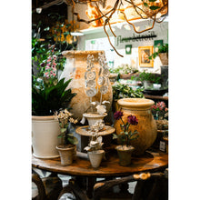 Load image into Gallery viewer, Tommy Mitchell Double Stem White Primula Sculpture in Pot
