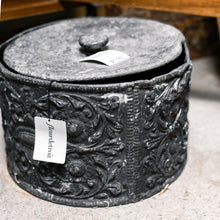 Load image into Gallery viewer, Foliate English Lead Planter w/ Lid
